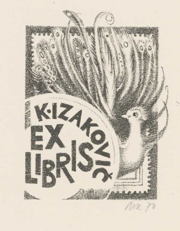 Naďa Rappensbergerová-Jankovičová – Ex libris K.Izakovič