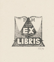 Naďa Rappensbergerová-Jankovičová – Ex libris P.M. 
