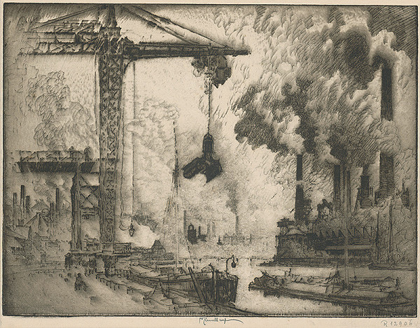 Joseph Pennell – Prístav 