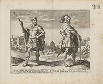 Claes Jansz. Visscher – Artaxerxes a Darius 