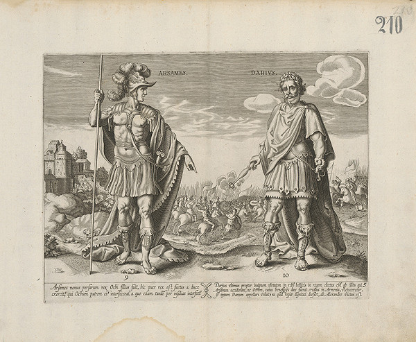 Claes Jansz. Visscher – Arsames a Darius 
