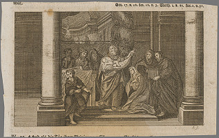 I. A. Joninger – Obetovanie Krista v chráme 