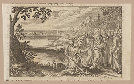 Jonas Paulus Funck – Kristus a žena kananejská 