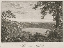 Johann Christian Reinhart – Nemské jazero 