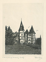 Maďarský autor z 1. polovice 20. storočia – Andrássyho kaštieľ v Tiszadobe 