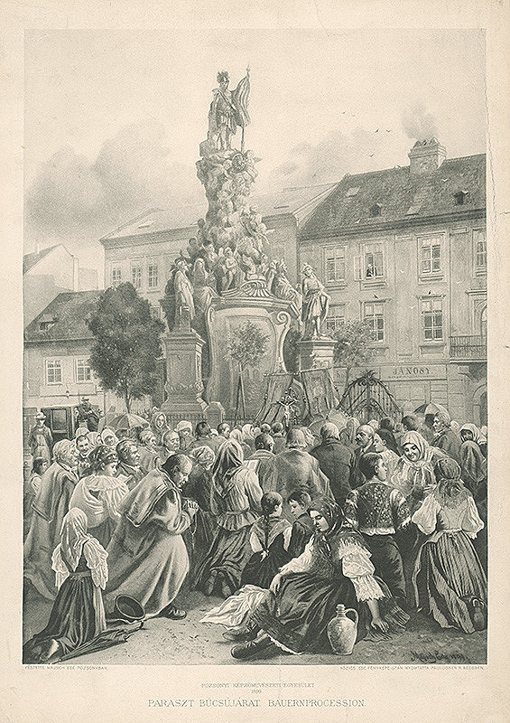 Eduard Majsch – Sedliacka procesia u svätého Floriána