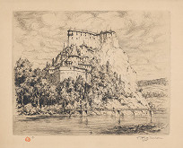 František Tavík Šimon – Oravský hrad 