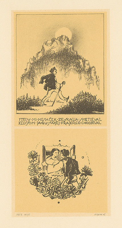 Viliam Chmel – Ftedy mi mesaček ze skalia svietieval 