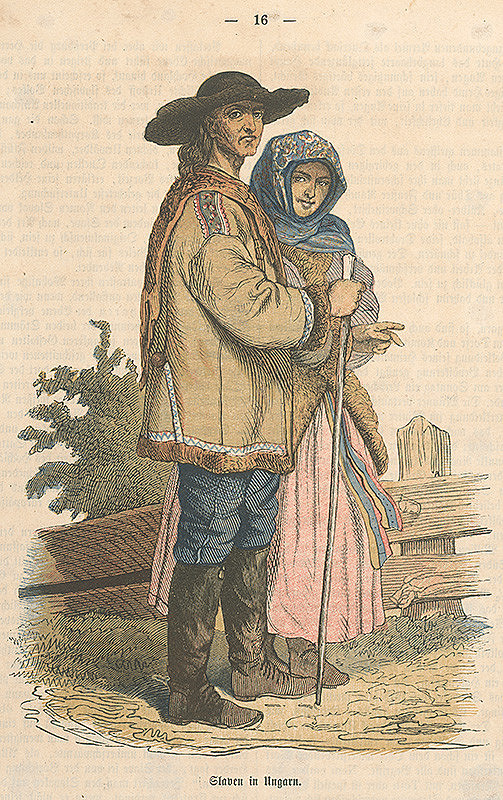 Stredoeurópsky autor z 2. polovice 19. storočia – Slováci v Maďarsku