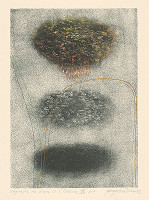 Viera Gergeľová – Litografia na tému A.S.Puškina 7. 