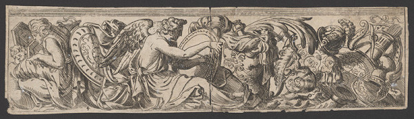 Justus Sadeler, Polidoro da Caravaggio – Vlys s anjelom