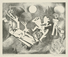 Naďa Rappensbergerová-Jankovičová – Garden party I. 