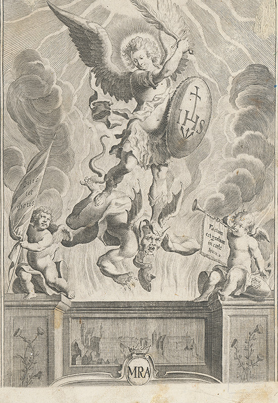 Stredoeurópsky grafik z 18. storočia – Archanjel