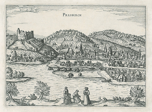 Stredoeurópsky grafik z 18. storočia – Bratislava