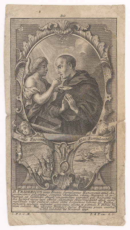 Stredoeurópsky monogramista I.A.P. – Blahoslavený Fridrich 