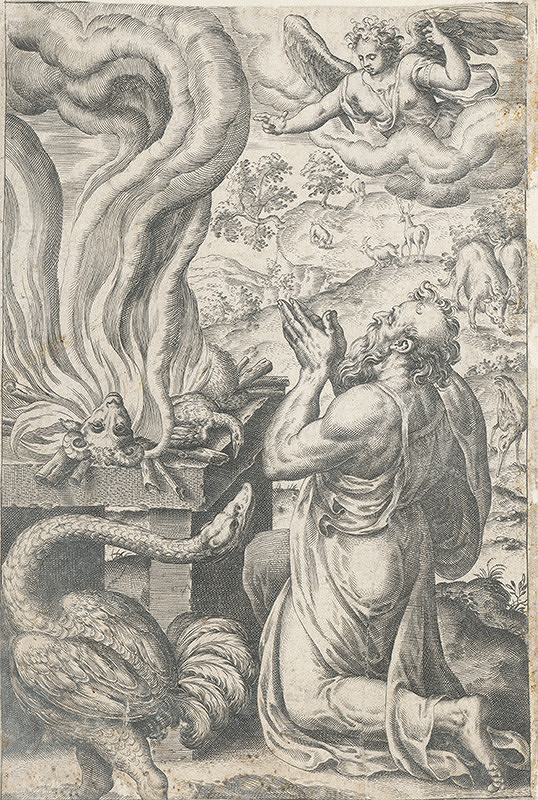 Stredoeurópsky autor zo 17. storočia – Zápalná obeť