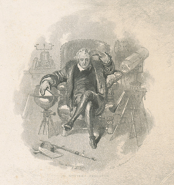 Peter Johann Nepomuk Geiger, Josef Axmann – Ilustrácia ku Stifterovi I