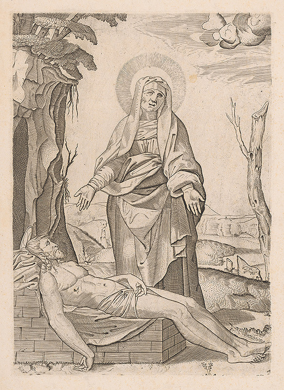 Nemecký autor zo 16. storočia – Pochovávanie Krista