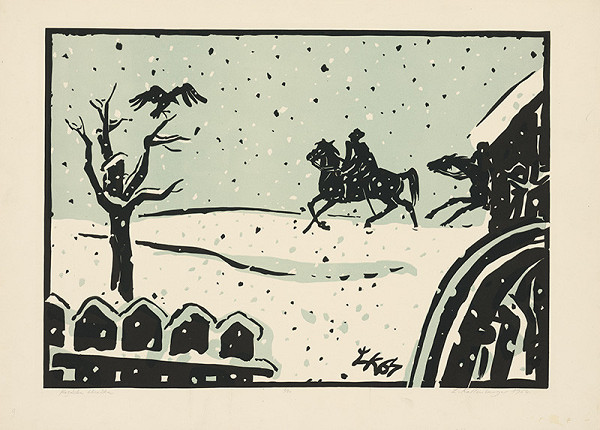 Ľubomír Kellenberger – Kozácka hliadka 