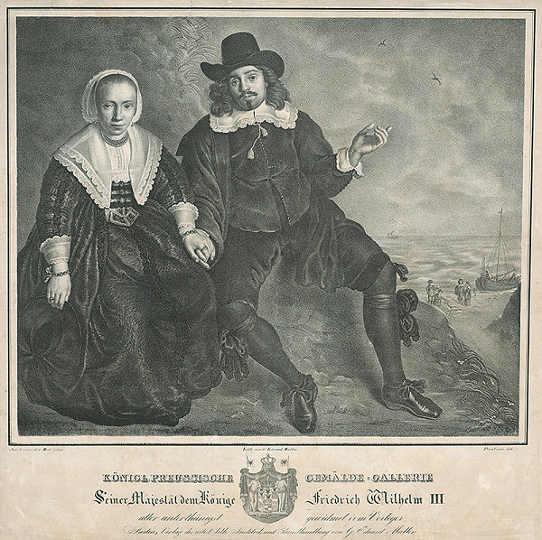 G. Eduard Müller, Jacob van der Meer, Karl Palzow – Dvojportrét manželov