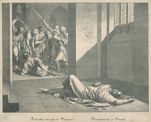 Josef Führich, Anton Gareis st. – Úkladná vražda v Olomouci 