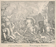 Leopold August Friese – Vojenská bitka 