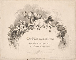 Adam von Bartsch, M. Molitor , Johann Heinrich Roos – Titul albumu 