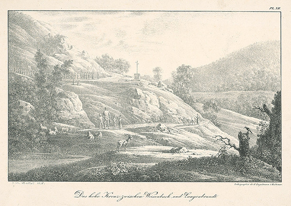 Gottfried Engelmann, J.A. Boillot – Vysoký kríž medzi Weisenbachom a Langenbrandtom 