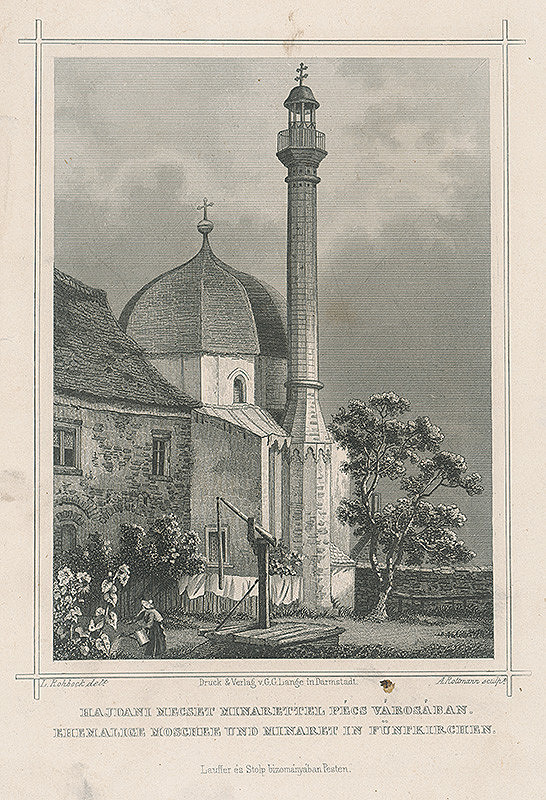 Anton Rottmann, Ludwig Rohbock – Mešita a Minaret v Päťkostolišti
