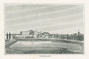 Nizozemský grafik z 19. storočia – Versailles 