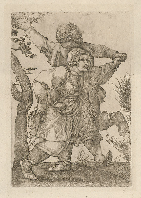 Daniel Hopfer – Tančiaci sedliacky pár 