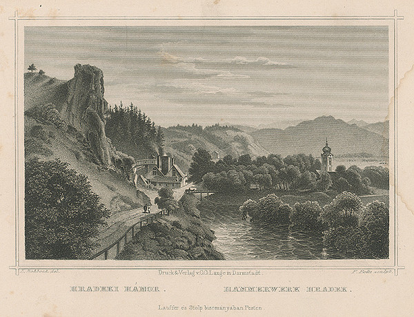 Ludwig Rohbock, Friedrich Foltz – Hámor pri hrádku 