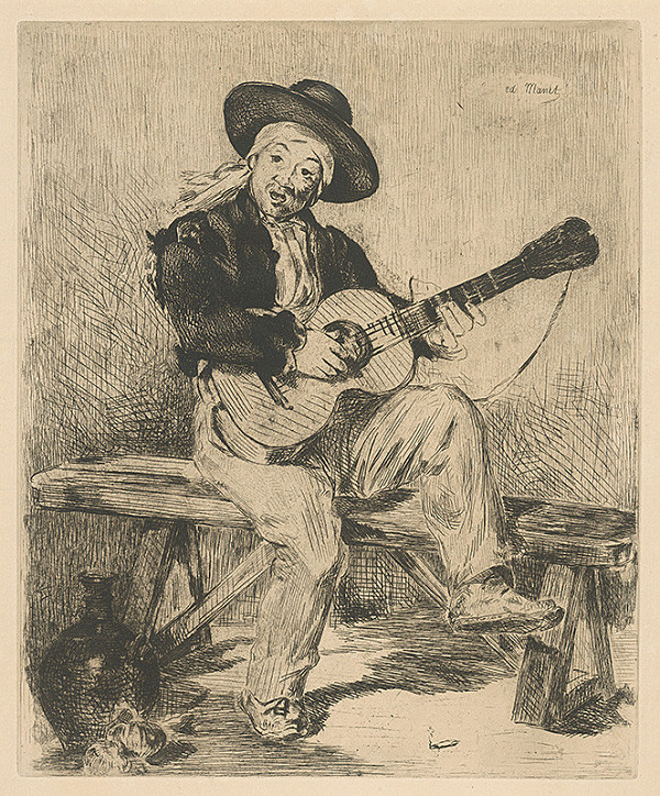 Edouard Manet – Gitarista 