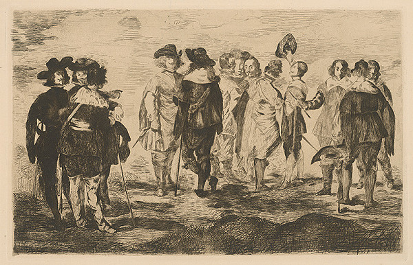 Edouard Manet – Malí gavalieri podľa Velasqueza