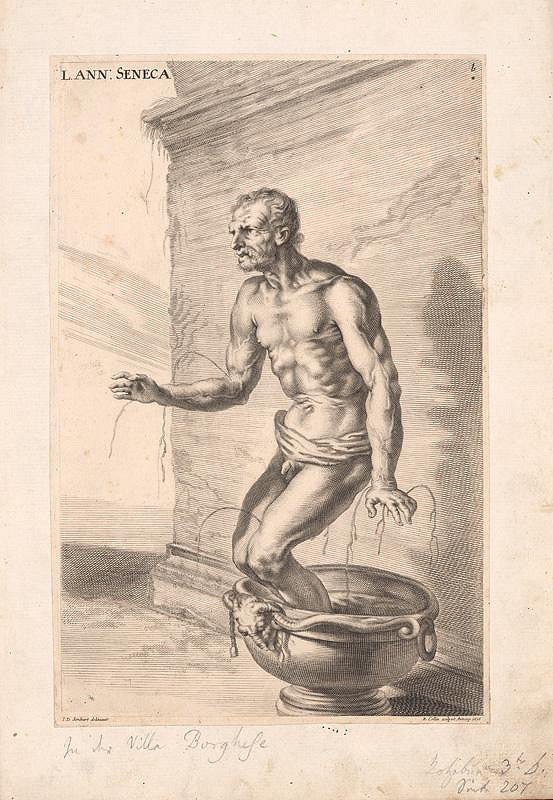 Richard Collin, Jacob von Sandrart – Seneca