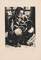 Július Szabó – Žena s dieťaťom 