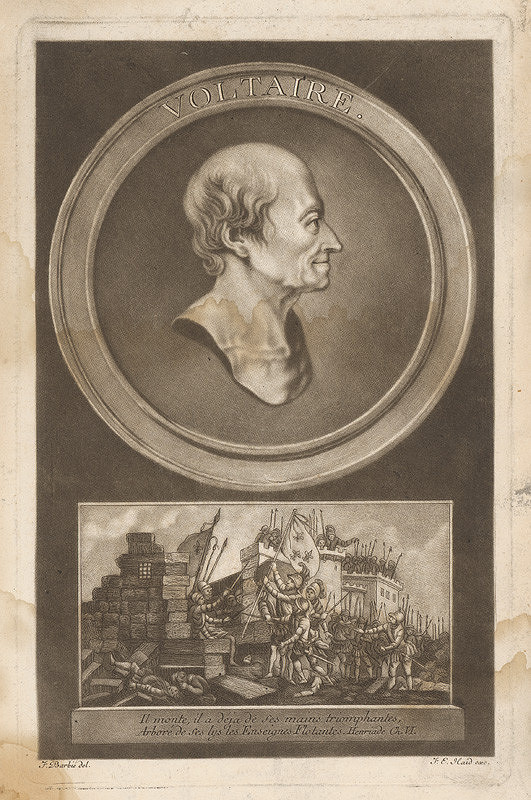 Johann Elias Haid, Jacques Barbier – Voltaire