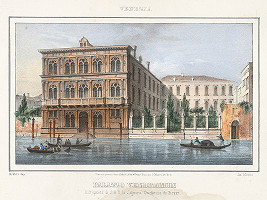 Alfréd Heinrich Pellegrini – Palác Vendramin v Benátkach 