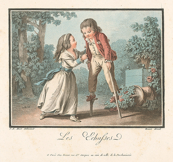 Jean Baptiste Huet, Louis Marin Bonnet – Na choduliach 