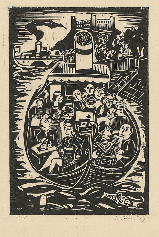 Imrich Weiner-Kráľ – Kaviareň Boon 