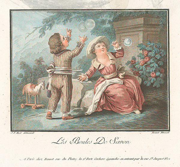 Jean Baptiste Huet, Louis Marin Bonnet – Soap Bubbles 