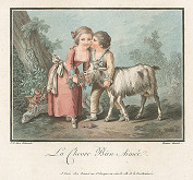Jean Baptiste Huet, Louis Marin Bonnet – Obľúbená kozička ("La Chevre Bien Aimée") 