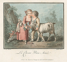 Jean Baptiste Huet, Louis Marin Bonnet – Obľúbená kozička ("La Chevre Bien Aimée") 