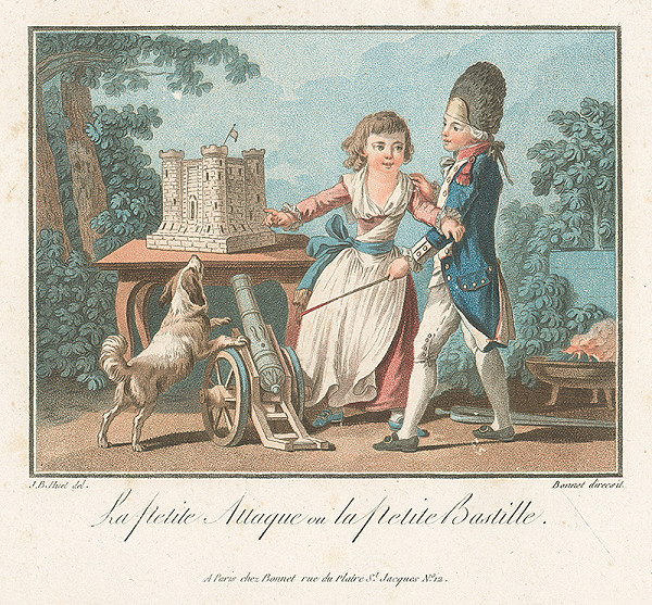 Jean Baptiste Huet, Louis Marin Bonnet – Malý útok alebo malá Bastilla