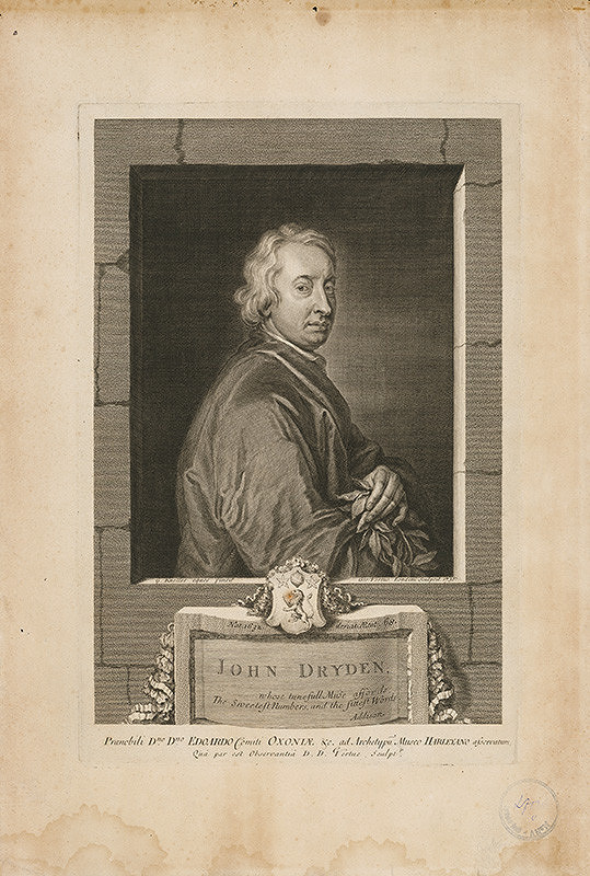 George Vertue, Gottfried Kneller – Podobizeň Johna Drydena 