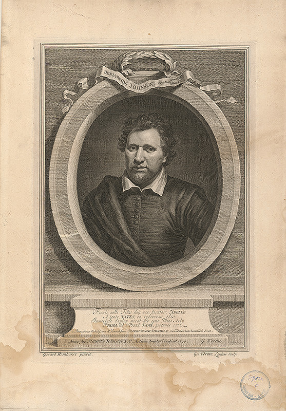 George Vertue, Gerrit van Honthorst – Benjaminus Johnson