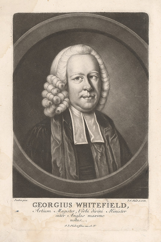 Johann Elias Haid, M. Jenkin – Georgius Whitefield 