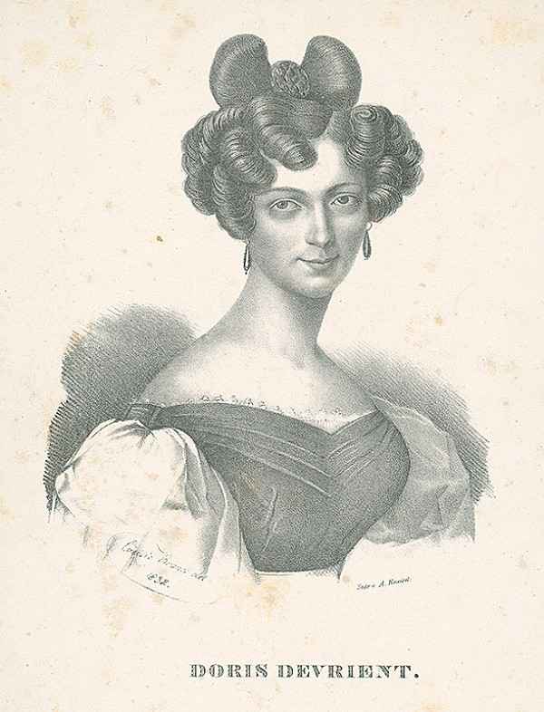 Cäcilie Brandt, August Kneisel – Doris Devrient