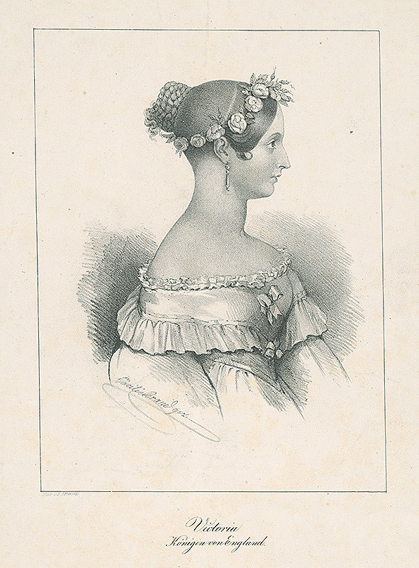 Cäcilie Brandt, August Kneisel – Viktória,anglická kráľovná