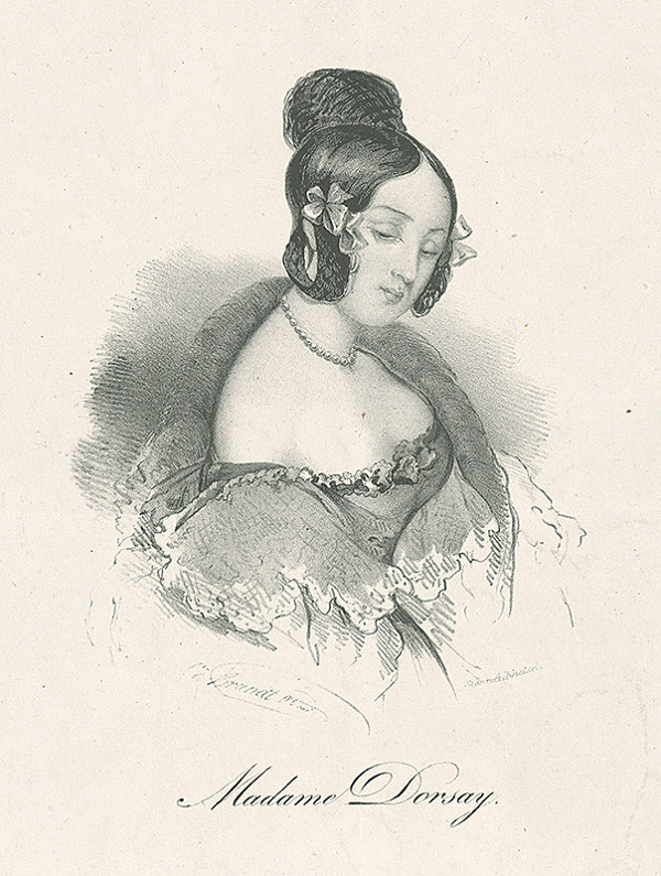 Cäcilie Brandt, August Kneisel – Madame Dorsay
